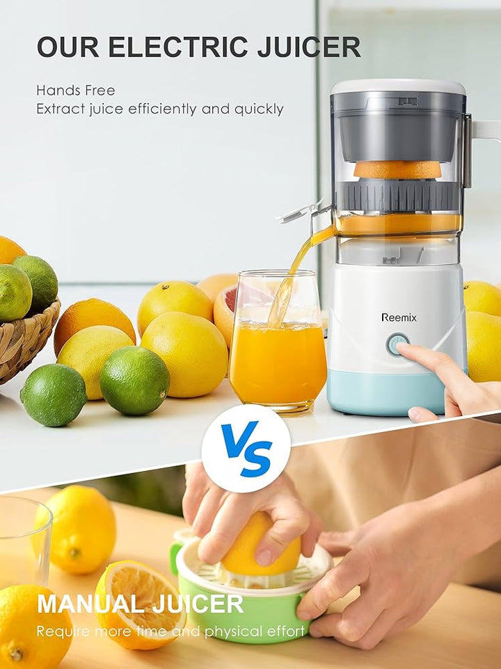 🍊🍊 EXPRIMIDOR DE NARANJA Y FRUTAS ELÉCTRICO PORTÁTIL Y RECARGABLE🍊🍊