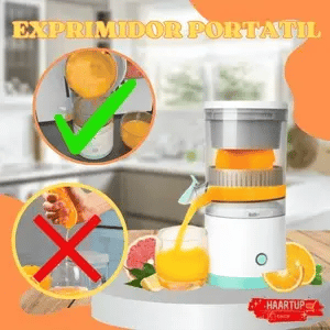 🍊🍊 EXPRIMIDOR DE NARANJA Y FRUTAS ELÉCTRICO PORTÁTIL Y RECARGABLE🍊🍊