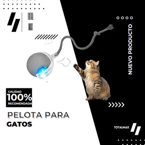 PELOTA DE JUGUETE INTERACTIVA PARA ANIMALES (PERROS Y GATOS)