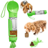 🐕‍🦺🐶BOTELLA PORTATIL 4 EN 1 MULTIFUNCIONAL PARA TU PELUDITO🐕‍🦺🐶