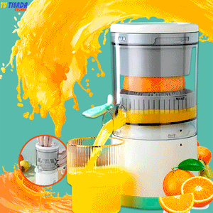 🍊🍊 EXPRIMIDOR DE NARANJA Y FRUTAS ELÉCTRICO PORTÁTIL Y RECARGABLE🍊🍊