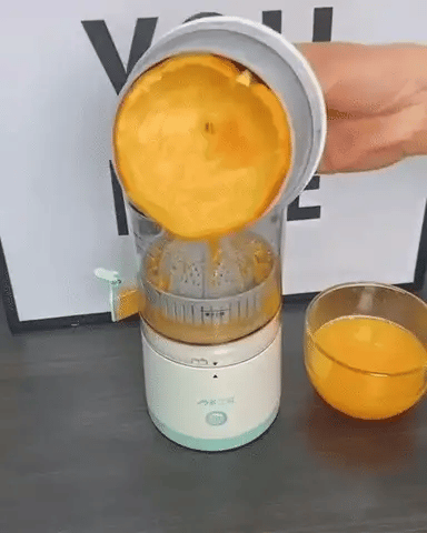 🍊🍊 EXPRIMIDOR DE NARANJA Y FRUTAS ELÉCTRICO PORTÁTIL Y RECARGABLE🍊🍊