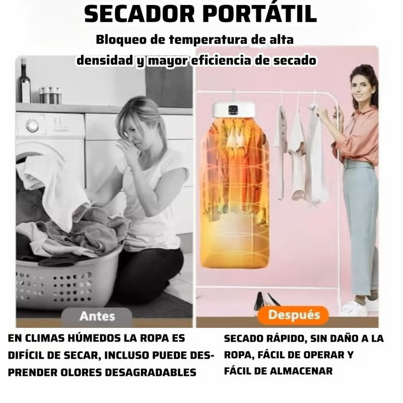 👖SECADOR DE ROPA PORTÁTIL + ESTERILIZACIÓN EN CALOR👖